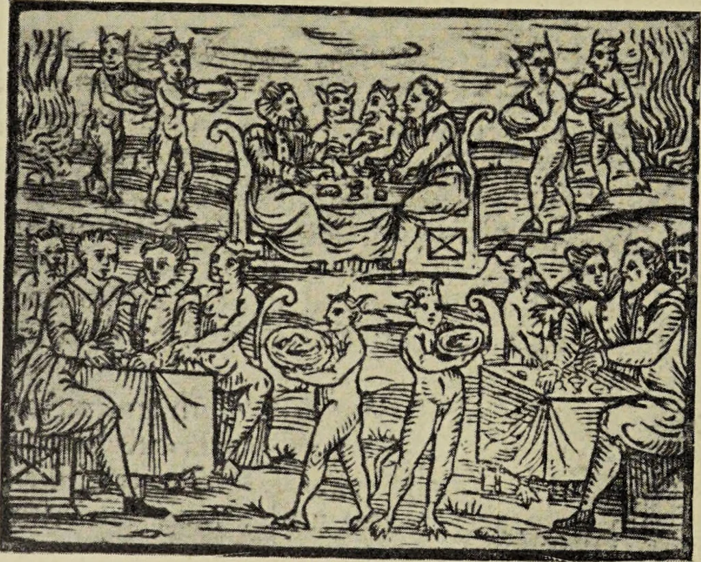 An illustration from Le musée des sorciers : mages et alchemistes / par Grillot de Givry., 1929, leaf 90