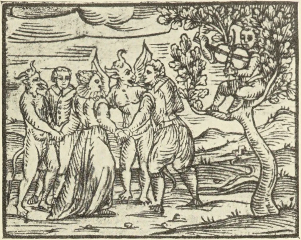 An illustration from Le musée des sorciers : mages et alchemistes / par Grillot de Givry., 1929, leaf 91