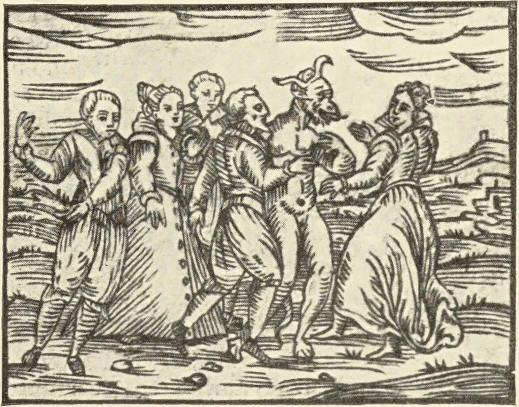 An illustration from Le musée des sorciers : mages et alchemistes / par Grillot de Givry., 1929, leaf 91