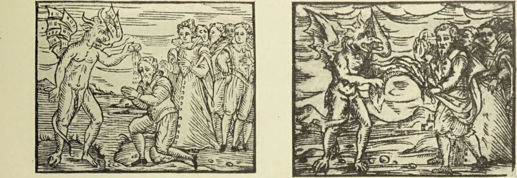 An illustration from Le musée des sorciers : mages et alchemistes / par Grillot de Givry., 1929, leaf 97
