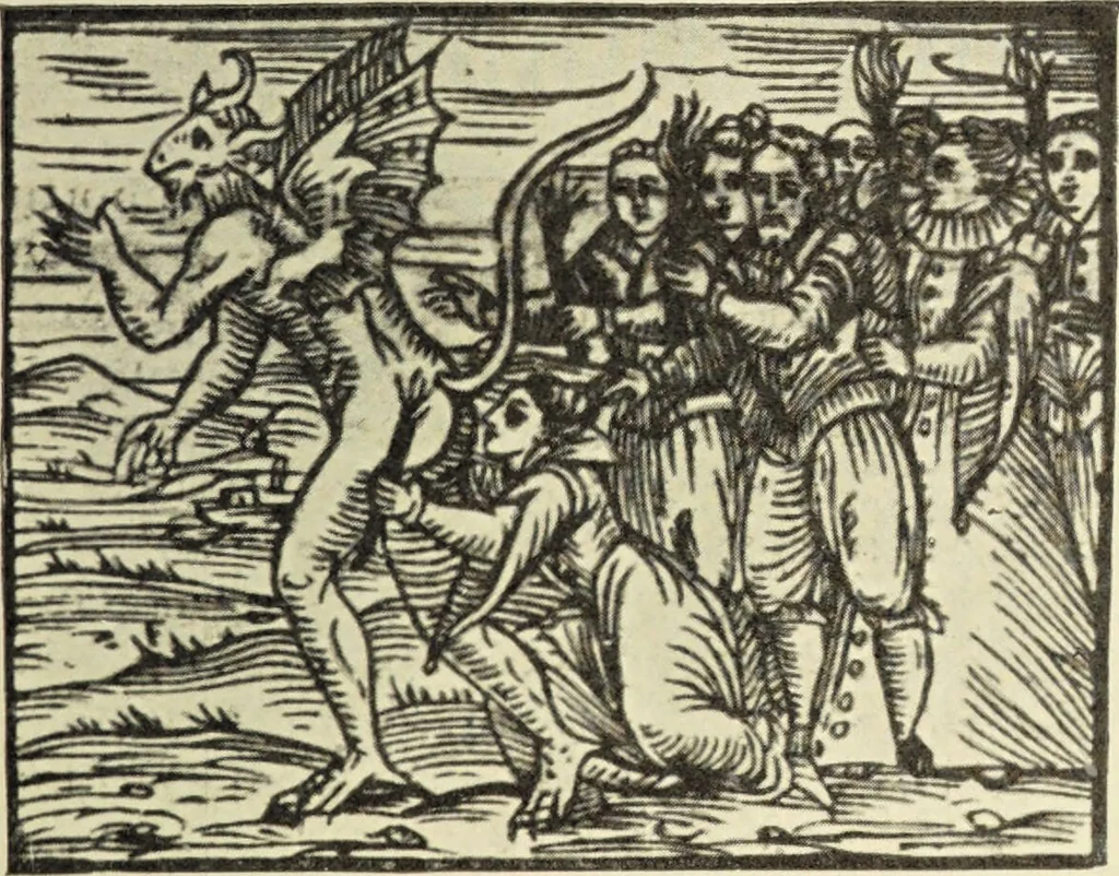 An illustration from Le musée des sorciers : mages et alchemistes / par Grillot de Givry., 1929, leaf 97