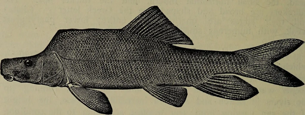An illustration from American food and game fishes : A popular account of all the species found in America north of the equator / with keys for ready identification, life histories and methods of capture, by David Starr Jordan and Barton Warren Evermann, illustrated with colored plates and text drawings, and with photographs from life by A. Radclyffe Dugmore., 1902, leaf 120