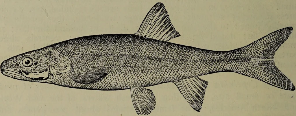 An illustration from American food and game fishes : A popular account of all the species found in America north of the equator / with keys for ready identification, life histories and methods of capture, by David Starr Jordan and Barton Warren Evermann, illustrated with colored plates and text drawings, and with photographs from life by A. Radclyffe Dugmore., 1902, leaf 132