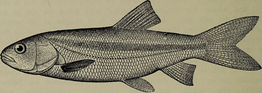 An illustration from American food and game fishes : A popular account of all the species found in America north of the equator / with keys for ready identification, life histories and methods of capture, by David Starr Jordan and Barton Warren Evermann, illustrated with colored plates and text drawings, and with photographs from life by A. Radclyffe Dugmore., 1902, leaf 136