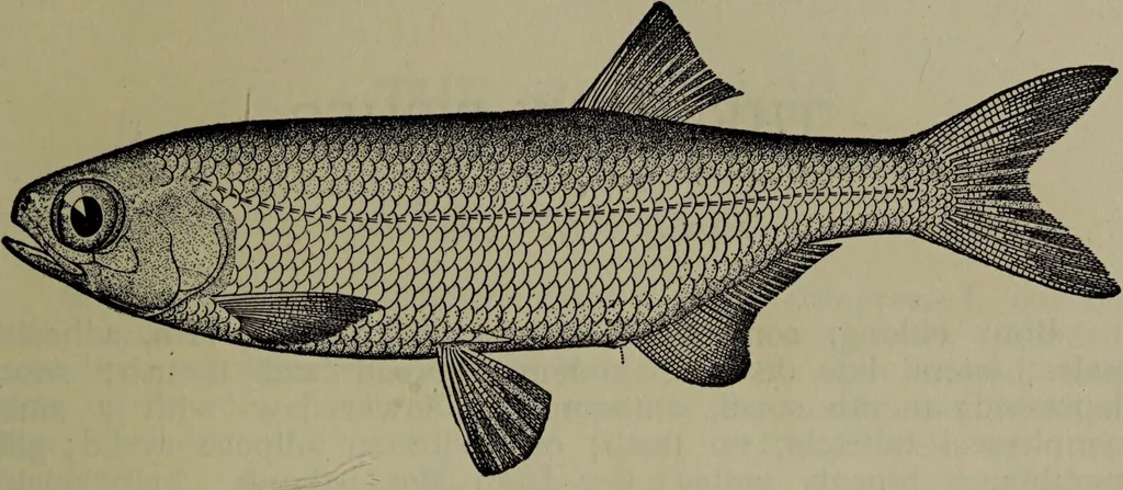 An illustration from American food and game fishes : A popular account of all the species found in America north of the equator / with keys for ready identification, life histories and methods of capture, by David Starr Jordan and Barton Warren Evermann, illustrated with colored plates and text drawings, and with photographs from life by A. Radclyffe Dugmore., 1902, leaf 165