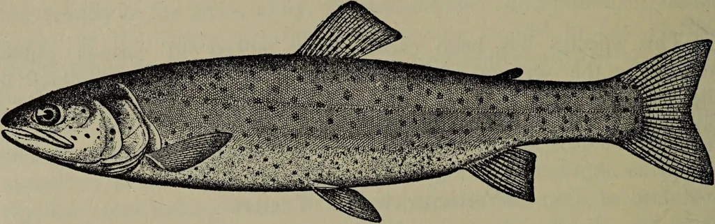 An illustration from American food and game fishes : A popular account of all the species found in America north of the equator / with keys for ready identification, life histories and methods of capture, by David Starr Jordan and Barton Warren Evermann, illustrated with colored plates and text drawings, and with photographs from life by A. Radclyffe Dugmore., 1902, leaf 262