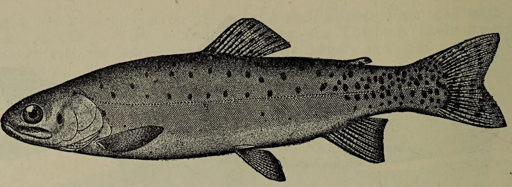 An illustration from American food and game fishes : A popular account of all the species found in America north of the equator / with keys for ready identification, life histories and methods of capture, by David Starr Jordan and Barton Warren Evermann, illustrated with colored plates and text drawings, and with photographs from life by A. Radclyffe Dugmore., 1902, leaf 270