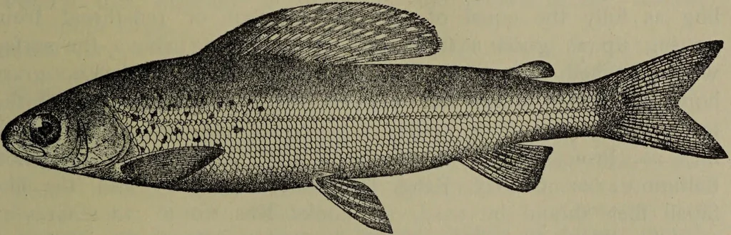 An illustration from American food and game fishes : A popular account of all the species found in America north of the equator / with keys for ready identification, life histories and methods of capture, by David Starr Jordan and Barton Warren Evermann, illustrated with colored plates and text drawings, and with photographs from life by A. Radclyffe Dugmore., 1902, leaf 313