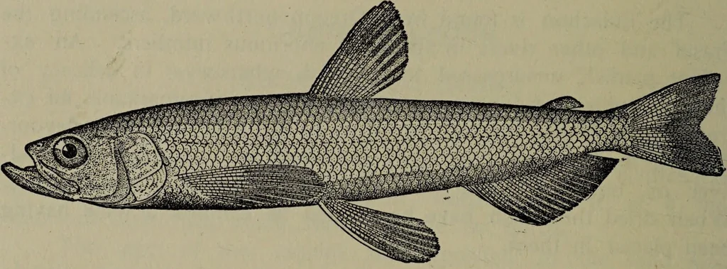 An illustration from American food and game fishes : A popular account of all the species found in America north of the equator / with keys for ready identification, life histories and methods of capture, by David Starr Jordan and Barton Warren Evermann, illustrated with colored plates and text drawings, and with photographs from life by A. Radclyffe Dugmore., 1902, leaf 318