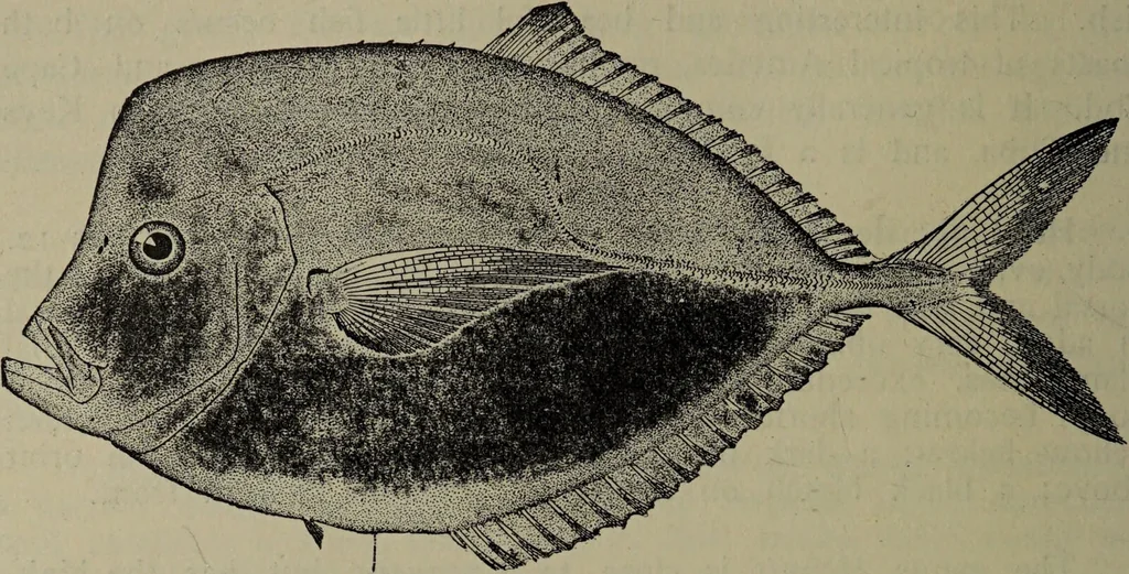 An illustration from American food and game fishes : A popular account of all the species found in America north of the equator / with keys for ready identification, life histories and methods of capture, by David Starr Jordan and Barton Warren Evermann, illustrated with colored plates and text drawings, and with photographs from life by A. Radclyffe Dugmore., 1902, leaf 410
