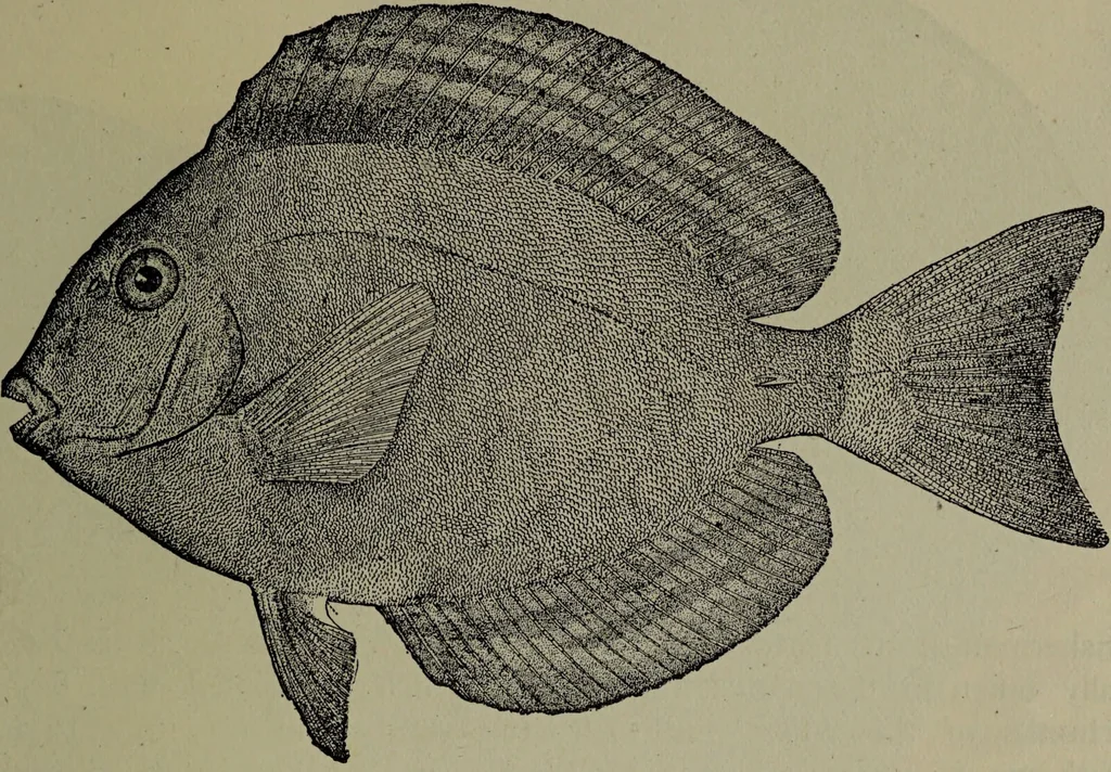 An illustration from American food and game fishes : A popular account of all the species found in America north of the equator / with keys for ready identification, life histories and methods of capture, by David Starr Jordan and Barton Warren Evermann, illustrated with colored plates and text drawings, and with photographs from life by A. Radclyffe Dugmore., 1902, leaf 679