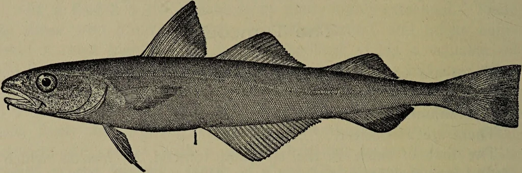 An illustration from American food and game fishes : A popular account of all the species found in America north of the equator / with keys for ready identification, life histories and methods of capture, by David Starr Jordan and Barton Warren Evermann, illustrated with colored plates and text drawings, and with photographs from life by A. Radclyffe Dugmore., 1902, leaf 710