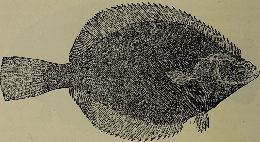 An illustration from American food and game fishes : A popular account of all the species found in America north of the equator / with keys for ready identification, life histories and methods of capture, by David Starr Jordan and Barton Warren Evermann, illustrated with colored plates and text drawings, and with photographs from life by A. Radclyffe Dugmore., 1902, leaf 728