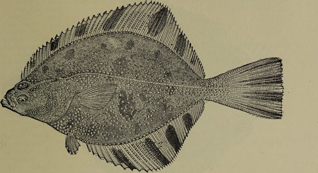 An illustration from American food and game fishes : A popular account of all the species found in America north of the equator / with keys for ready identification, life histories and methods of capture, by David Starr Jordan and Barton Warren Evermann, illustrated with colored plates and text drawings, and with photographs from life by A. Radclyffe Dugmore., 1902, leaf 729