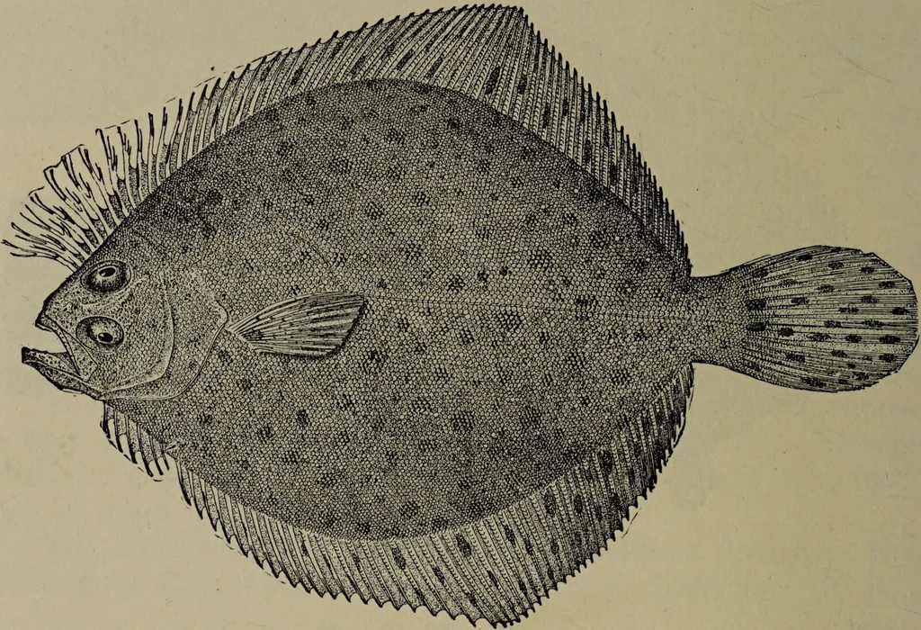 An illustration from American food and game fishes : A popular account of all the species found in America north of the equator / with keys for ready identification, life histories and methods of capture, by David Starr Jordan and Barton Warren Evermann, illustrated with colored plates and text drawings, and with photographs from life by A. Radclyffe Dugmore., 1902, leaf 730