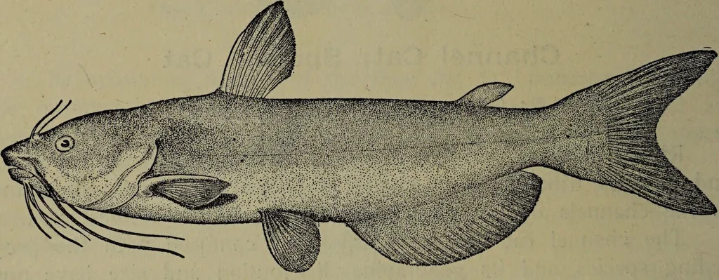 An illustration from American food and game fishes : A popular account of all the species found in America north of the equator / with keys for ready identification, life histories and methods of capture, by David Starr Jordan and Barton Warren Evermann, illustrated with colored plates and text drawings, and with photographs from life by A. Radclyffe Dugmore., 1902, leaf 82
