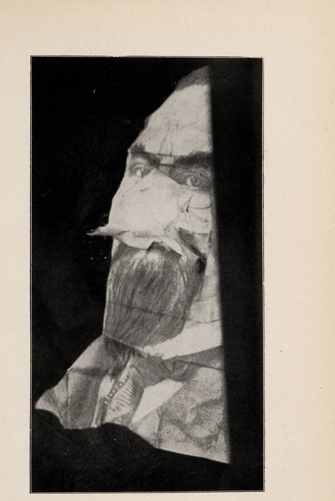 An illustration from Phenomena of materialisation : a contribution to the investigation of mediumistic teleplastics / by Baron von Schrenck Notzing ; translated by E.E. Fournier d'Albe., 1923, leaf 473