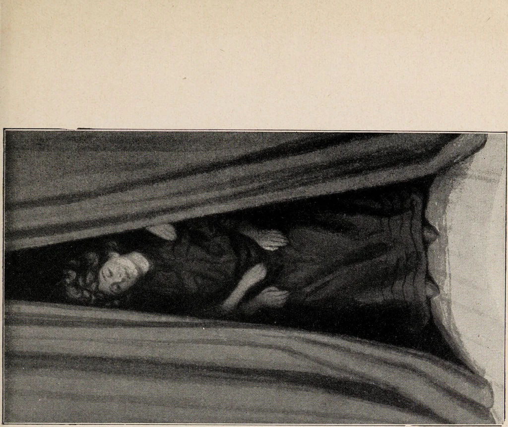 An illustration from Phenomena of materialisation : a contribution to the investigation of mediumistic teleplastics / by Baron von Schrenck Notzing ; translated by E.E. Fournier d'Albe., 1923, leaf 99