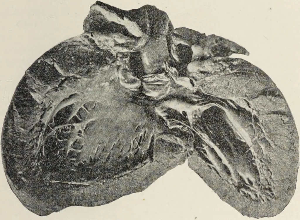 An illustration from A text-book of pathology / by Alfred Stengel ; with 394 illustrations in the text, many of them in colors, and 7 full-page chromolithographic plates., 1903, leaf 421