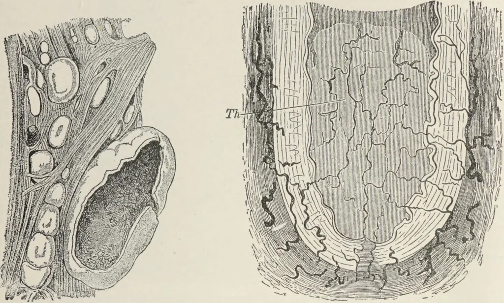 An illustration from A text-book of pathology / by Alfred Stengel ; with 394 illustrations in the text, many of them in colors, and 7 full-page chromolithographic plates., 1903, leaf 67