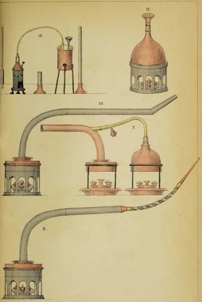 An illustration from Appareils portatifs de Duval, jeune, pour bains et douches de vapeur / [Duval]., 1840, leaf 5