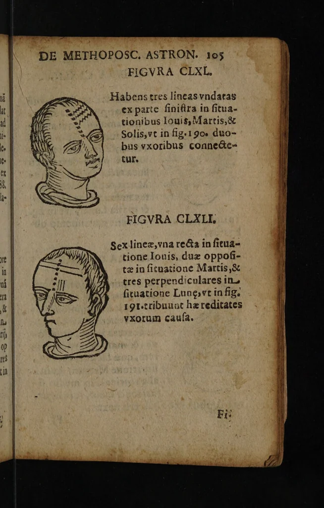An illustration from Philippi Phinellae, De methoposcopia astronomica de duodecim signis coelestibus., 1650, leaf 119