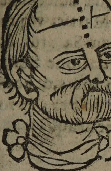 An illustration from Philippi Phinellae, De methoposcopia astronomica de duodecim signis coelestibus., 1650, leaf 141