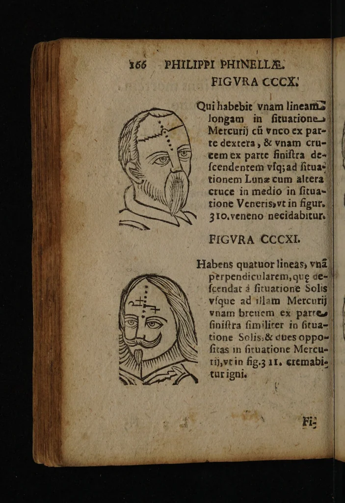 An illustration from Philippi Phinellae, De methoposcopia astronomica de duodecim signis coelestibus., 1650, leaf 180