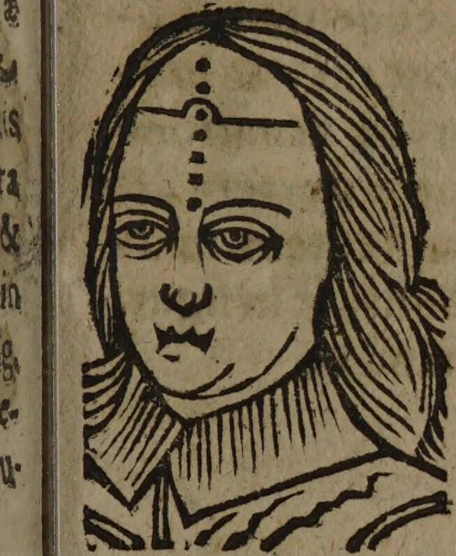 An illustration from Philippi Phinellae, De methoposcopia astronomica de duodecim signis coelestibus., 1650, leaf 193