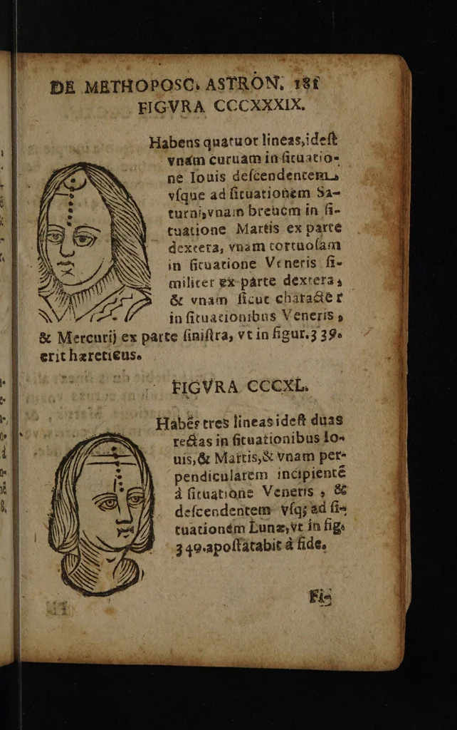 An illustration from Philippi Phinellae, De methoposcopia astronomica de duodecim signis coelestibus., 1650, leaf 195