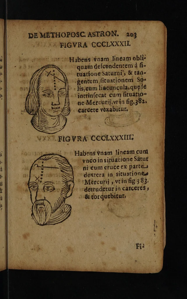 An illustration from Philippi Phinellae, De methoposcopia astronomica de duodecim signis coelestibus., 1650, leaf 217