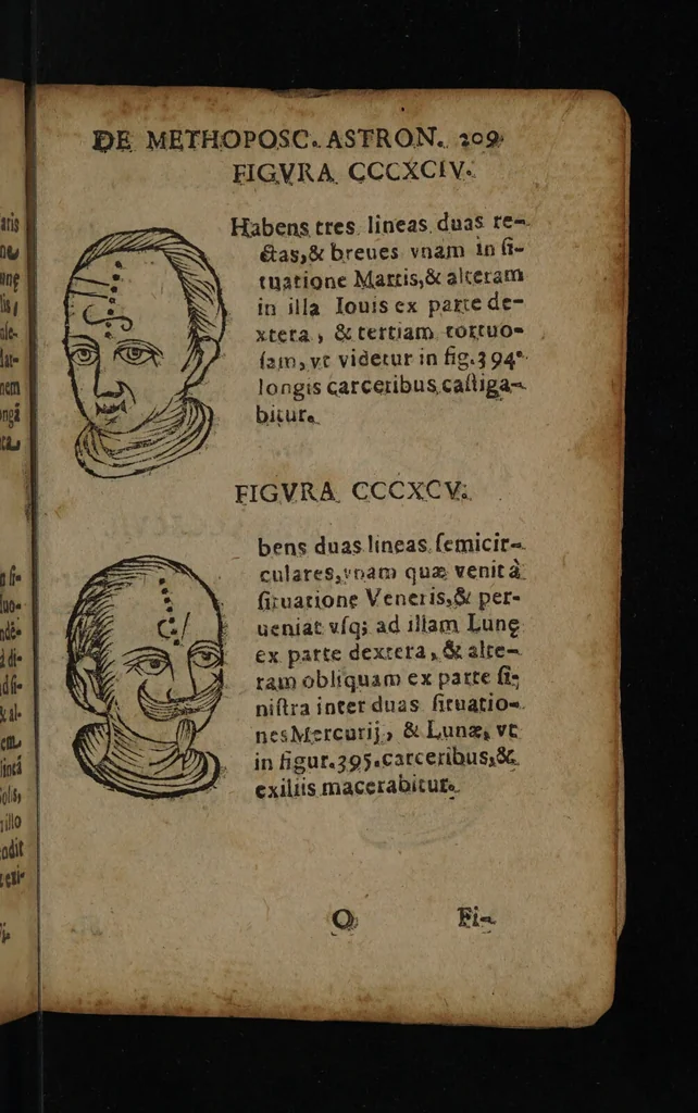 An illustration from Philippi Phinellae, De methoposcopia astronomica de duodecim signis coelestibus., 1650, leaf 223
