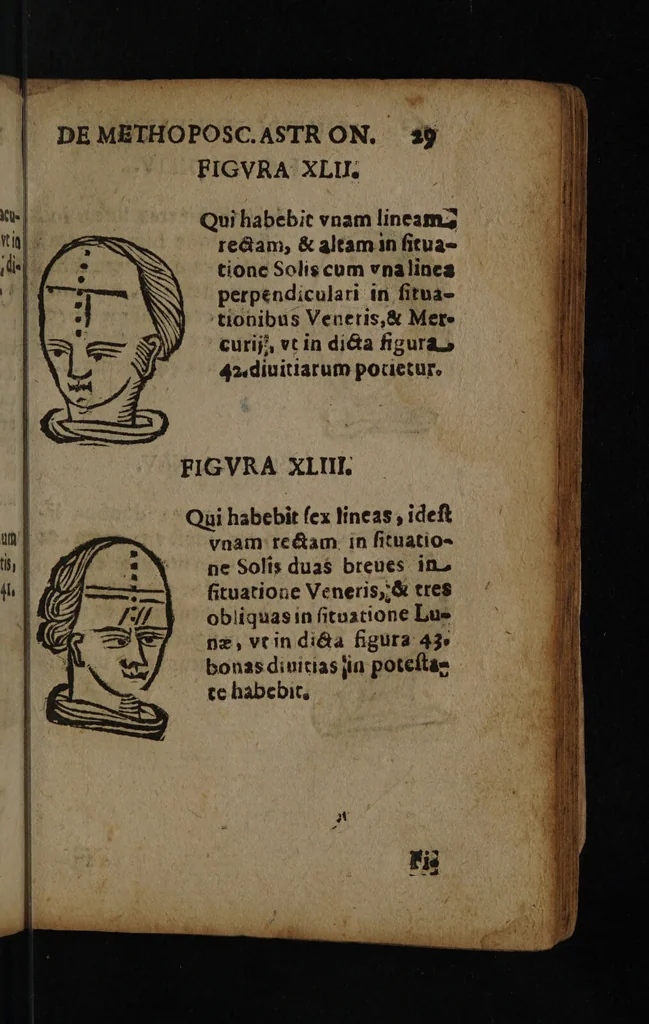 An illustration from Philippi Phinellae, De methoposcopia astronomica de duodecim signis coelestibus., 1650, leaf 43