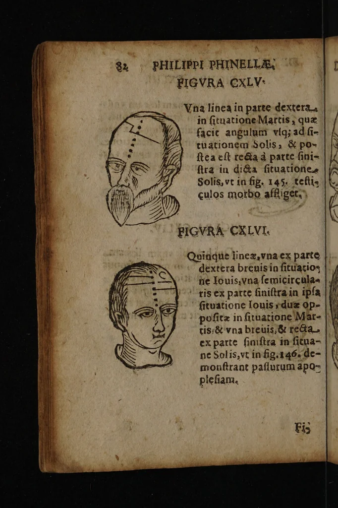 An illustration from Philippi Phinellae, De methoposcopia astronomica de duodecim signis coelestibus., 1650, leaf 96