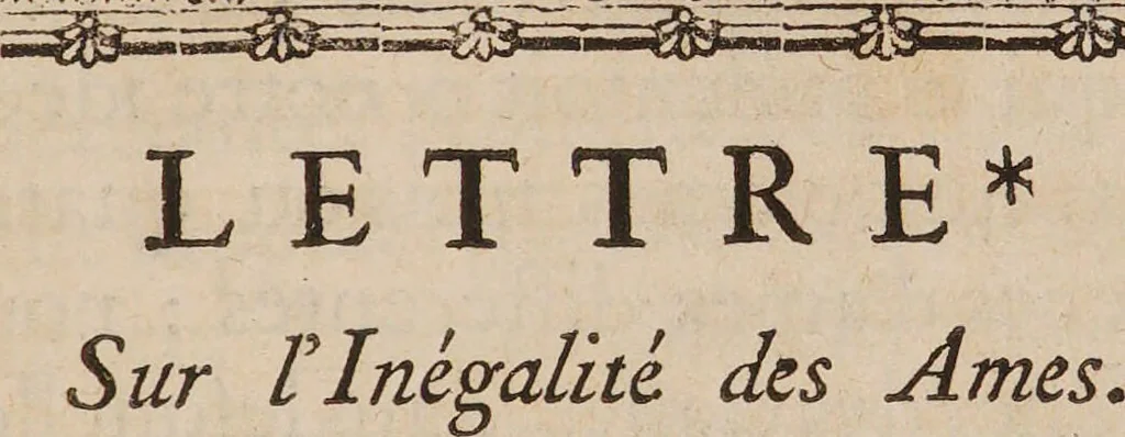 An illustration from Lettres philosophiques sur les physionomies / [Anon]., 1748, leaf 339