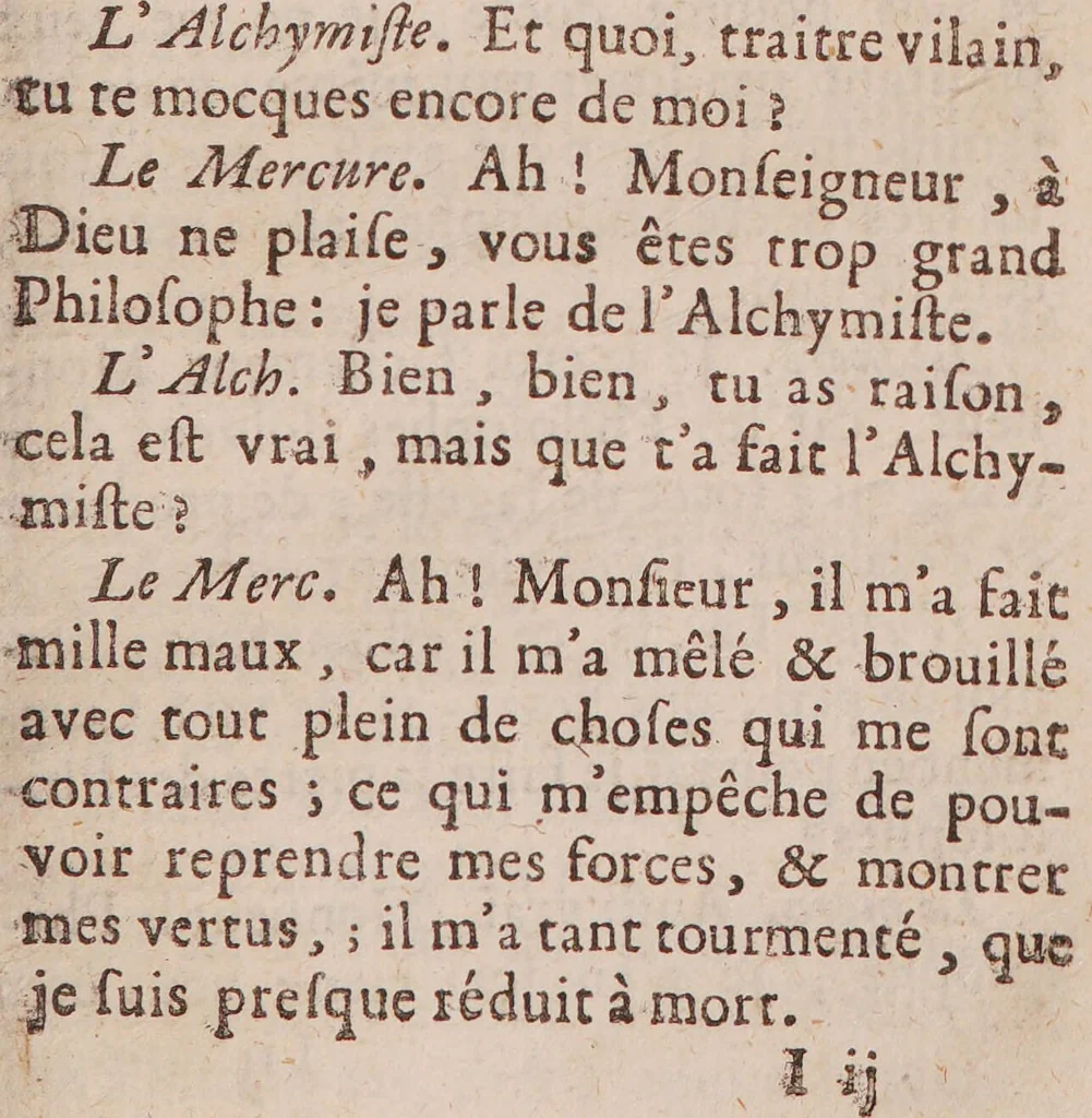 An illustration from Cosmopolite, ou nouvelle lumière chymique, pour servir d'éclaircissement aux trois principes de la nature, exactement décrits dans les trois traitez suivans: Le Ier. De la nature en général, où il est parlé du mercure: Le II. Du soufre: Le III. Du vray sel des philosophes / [Michał Sędziwój]., 1723, leaf 121
