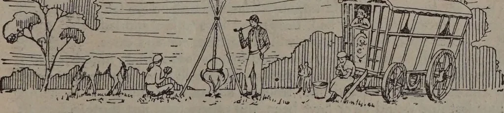 An illustration from Beecham-Veno book on fortune telling / issued from the Beecham-Veeno Central Distributing Depot., 1930, leaf 3