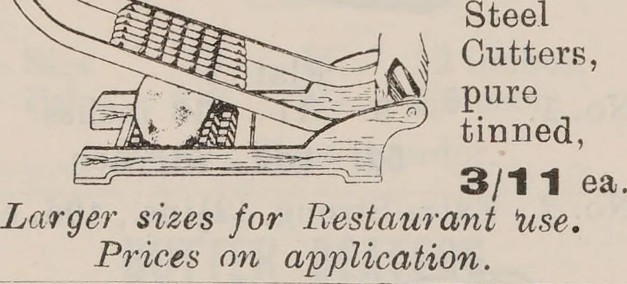 An illustration from Fowler's fruit, vegetable & game bottling outfits., 1920, leaf 63