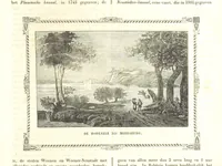 An illustration from De Aardbol. Magazijn van hedendaagsche land- en volkenkunde ... Met platen en kaarten. [Deel 4-9 by P. H. W (1839)
