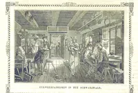 An illustration from De Aardbol. Magazijn van hedendaagsche land- en volkenkunde ... Met platen en kaarten. [Deel 4-9 by P. H. W (1839)