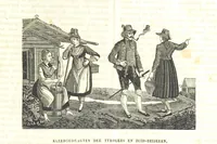 An illustration from De Aardbol. Magazijn van hedendaagsche land- en volkenkunde ... Met platen en kaarten. [Deel 4-9 by P. H. W (1839)