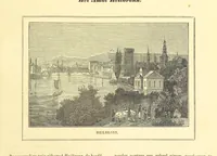 An illustration from De Aardbol. Magazijn van hedendaagsche land- en volkenkunde ... Met platen en kaarten. [Deel 4-9 by P. H. W (1839)