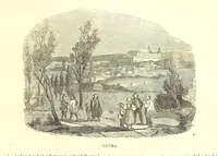 An illustration from De Aardbol. Magazijn van hedendaagsche land- en volkenkunde ... Met platen en kaarten. [Deel 4-9 by P. H. W (1839)