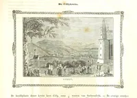 An illustration from De Aardbol. Magazijn van hedendaagsche land- en volkenkunde ... Met platen en kaarten. [Deel 4-9 by P. H. W (1839)