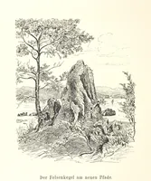 An illustration from Lose Blätter aus Abazia. Mit 32 Illustrationen. [By Louis Salvator, Archduke of Austria (1886)
