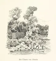 An illustration from Lose Blätter aus Abazia. Mit 32 Illustrationen. [By Louis Salvator, Archduke of Austria (1886)