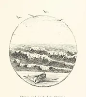 An illustration from Lose Blätter aus Abazia. Mit 32 Illustrationen. [By Louis Salvator, Archduke of Austria (1886)