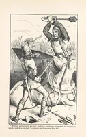 An illustration from Before the Conquest; or, English worthies in the old English period. With illustrations by F. Barnard (1870)