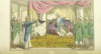 An illustration from The Adventures of a Post Captain. By a Naval Officer. [In verse.] With ... engravings, by Mr. Williams (1817)