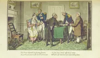 An illustration from The Adventures of a Post Captain. By a Naval Officer. [In verse.] With ... engravings, by Mr. Williams (1817)
